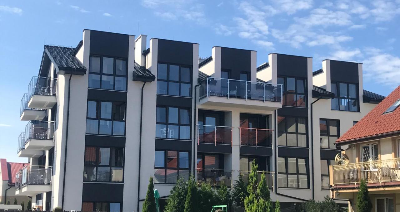 Апартаменты Apartament Red Mielno Мельно Экстерьер фото